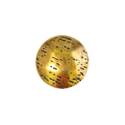 Reljeefse täksitud mustriga, kannaga metallist nööp, 20mm, 32L