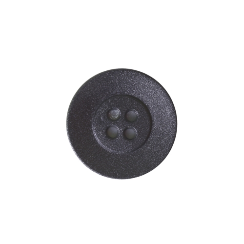 Must, matt, nelja auguga nööp ø23 mm, suurus: 36L