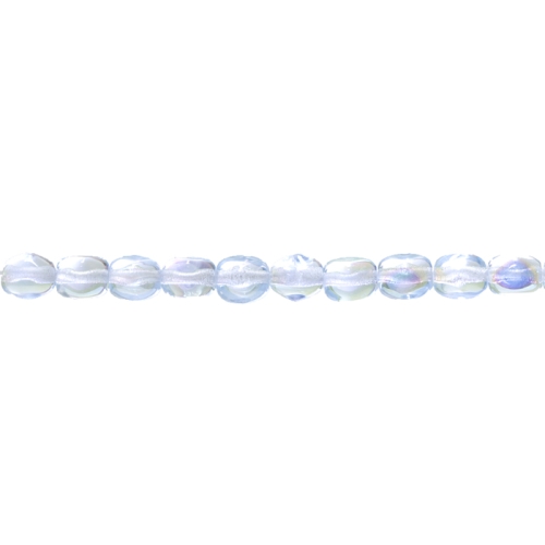 Ovaalne, riisikujuline, merekivikujuline 6x4mm klaashelmes