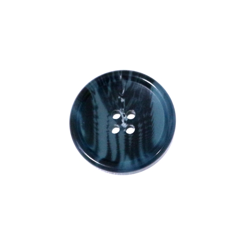 Segatud värvidega, läbikumavad, kõrge äärega, nelja auguga plastiknööbid, 23mm, 36L
