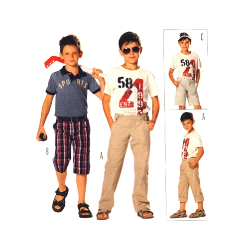 Püksid 122 - 158cm,Pants Burda 9525