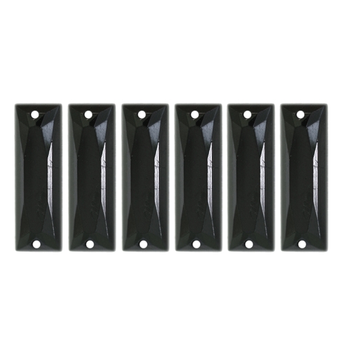 Piklikud ristkülikukujulised plastkristallid, 6 tk pakis, 25 × 8 mm