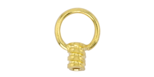 Kinnitusotsik traadile,helmetrossile, Loop Crimp, 4mm