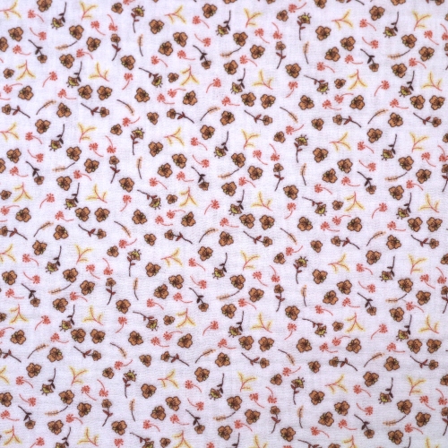 Lilleline puuvillane musliinkangas, digiprint, 132,5cm, 207.119