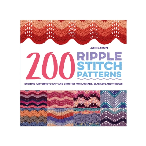 Raamat "200 Ripple Stitch Patterns"