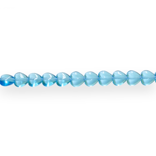 Südamekujuline (Jablonex) 6x4 mm lapik klaashelmes 