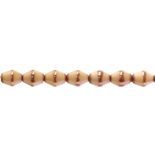 Ovaalne piklik 8x6mm klaashelmes 