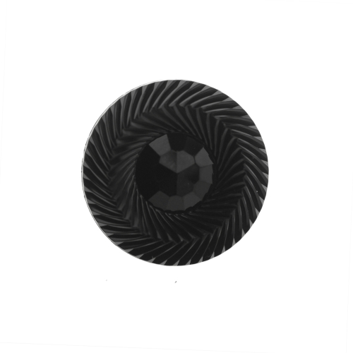 Reljeefse mustriga, kannaga plastiknööp, 23mm, 36L
