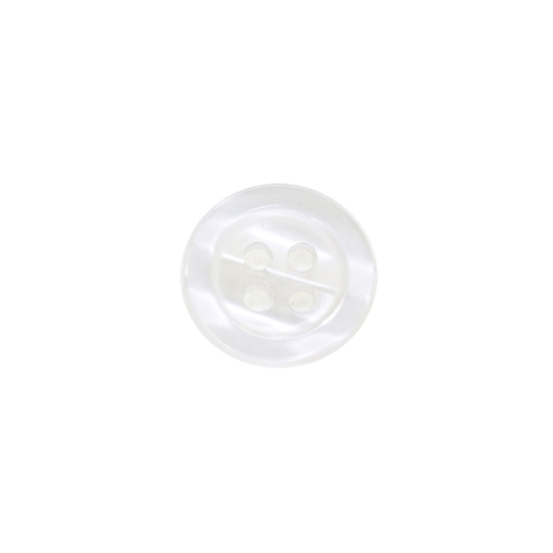 Lihtne nelja auguga plastiknööp ø13 mm, suurus: 20L