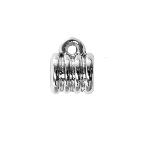 Torujas, reljeefse triibuga, aasaga riputis/ 12x9mm