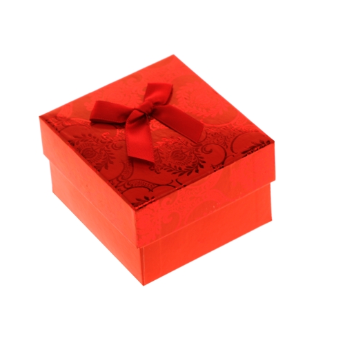 Pidulik, ornamendi mustriga ja lipsukesega kinkekarbike 9 x 5,5cm