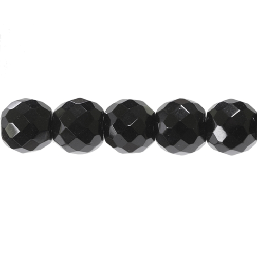 Ümar tahuline klaashelmes suure 3mm-auguga, Jablonex Tšehhi, 12mm