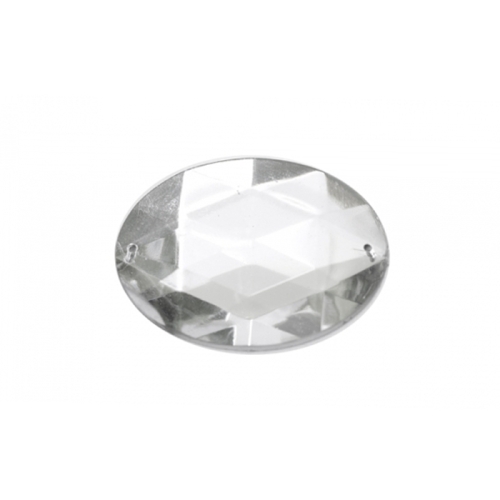 Ovaalne plastkristall, 35 × 25 mm