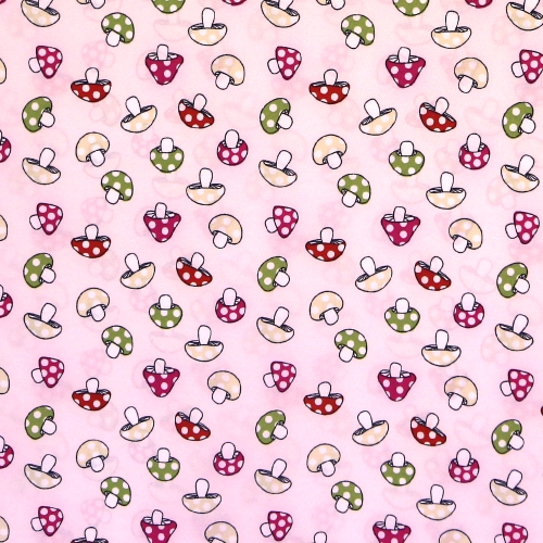 Kärbseseentega pehme ja veidi veniv polüesterkangas (Silky Stretch), Art. 9850