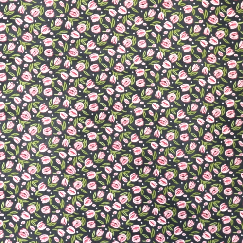 Tulpidega, puuvillane kangas, 110cm, Robin Pickens Tulip Tango, 1554871314