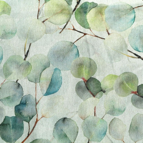 Taimemustriga, tugevam dekoratiivkangas prinditud mustriga (Linelook Half Panama Premium), 140cm, 1047.010