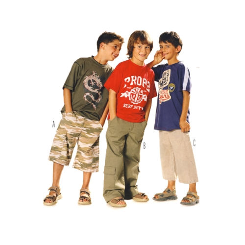 Püksid 116 - 164cm,Pants Burda 9641