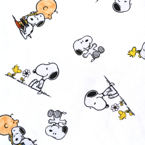 Puuvillane trikookangas, Snoopy Jersey digital, 152cm, 212.132