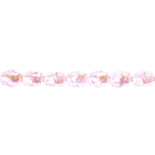 Piklik lopergune pärlmutter 7x5mm klaashelmes
