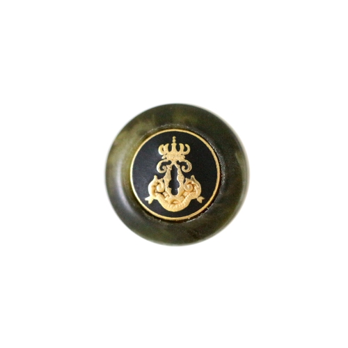 Vapiga, metallist keskosaga, kannaga nööp, 18mm, 28L
