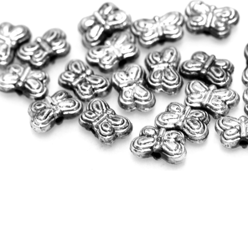 Erineva kujuga metallilaadsed plastikhelmed 5- 10mm; väikepakend 20- 70tk