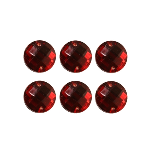 Tahulised plastikust dekoratiivkivid, 14 mm, 6 tk pakis