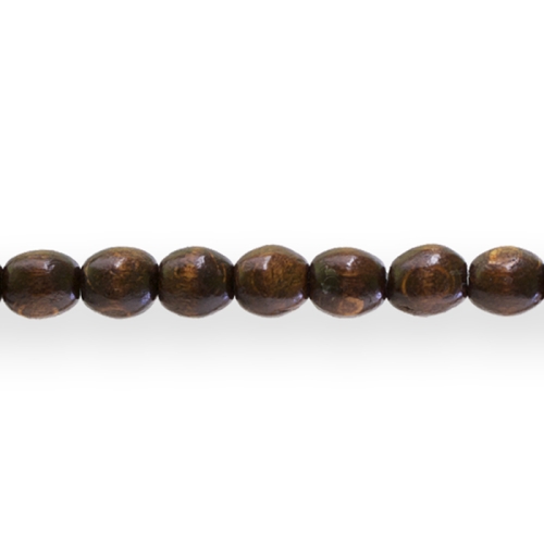 Ümarad puithelmed, 8 × 6 mm