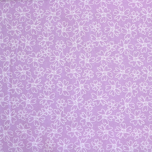 Lilleline, puuvillane kangas, Baumwoll Druck, 110cm, 121.998