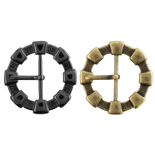 Metallist ümar, reljeefse mustriga, pannal ø40 mm rihmale laiusega 23 mm