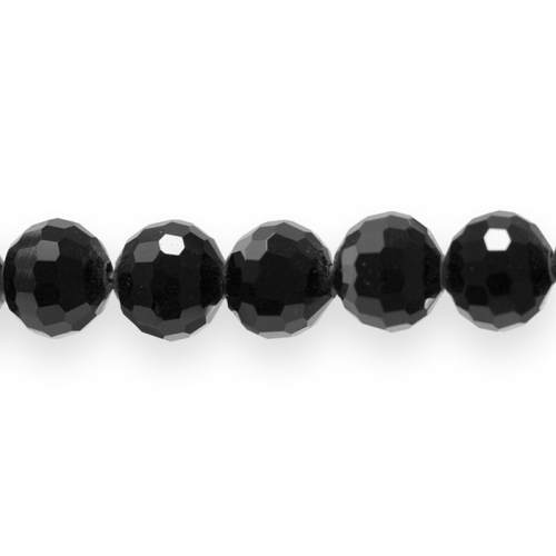 Ümarad tahulised klaashelmed 8mm