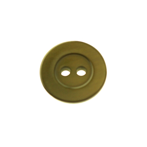 Lihtne kahe auguga, läbipaistev plastiknööp, 18mm/28L