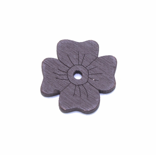 Lillekujulised graveeritud puitdetailid, 20 × 2 mm