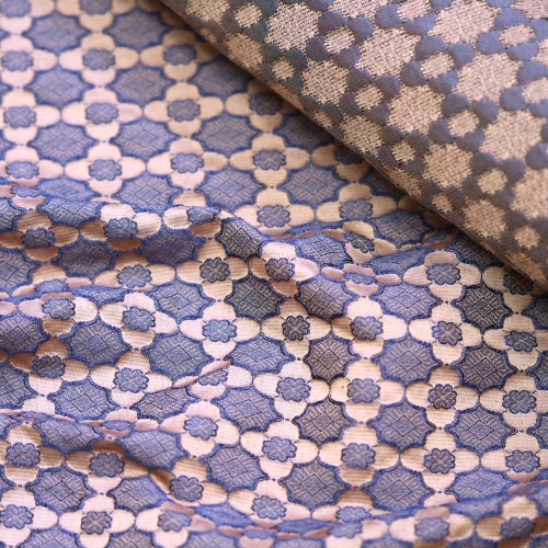 Pidulik žakaar (jacquard) kostüümikangas, reljeefse lillemustriga, 140cm, 13870, 13871