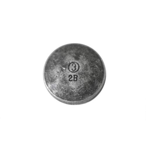 Matt, kannaga metallnööp, 17mm, 26L