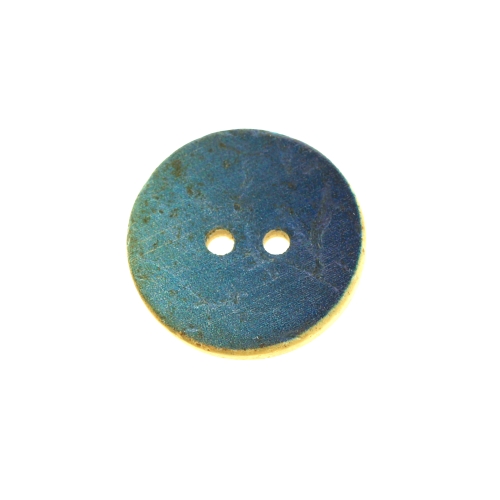 Värviline, ümar kergelt kausjas, kookosnööp, kahe auguga 20mm/32L