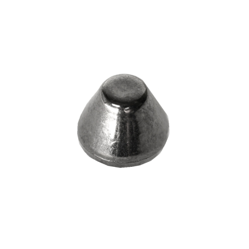 Metallist, koonusekujuline, õmmeldav neet, 14x11mm