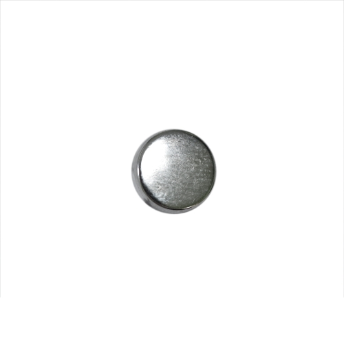 Sileda pinnaga, metallist, kannaga metallnööp, 9mm, 14L