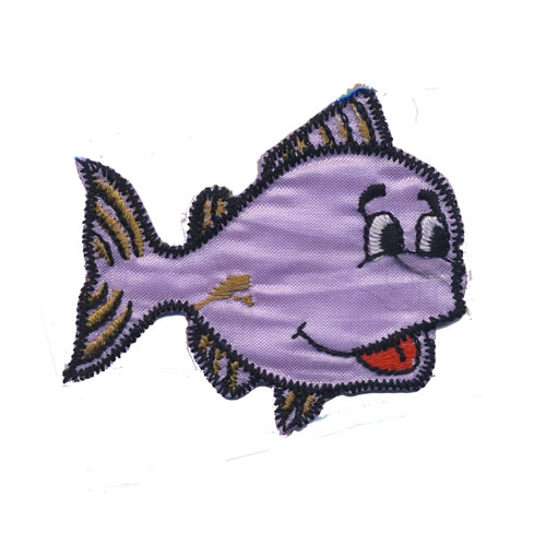 Lilla rõõmus kalake 5.5 x 5 cm
