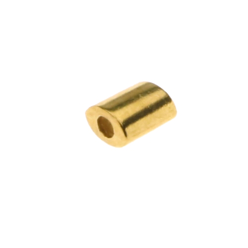 Metallist, lapik, torukujuline, nööri otsakinnis 12 x 10mm