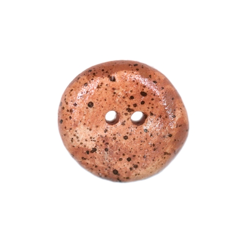 Kivinööbi taoline, täpimustriga kahe auguga plastiknööp, 23mm, 36L