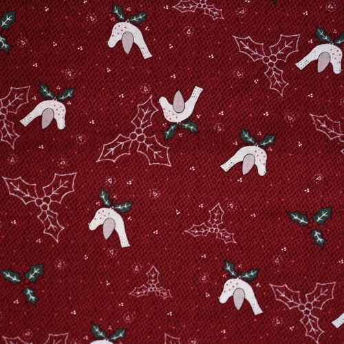 Jõuluteemaline (Candy Cane), puuvillane kangas, sarjast Lynette Anderson Design, 110cm, 35041, Soodushind!
