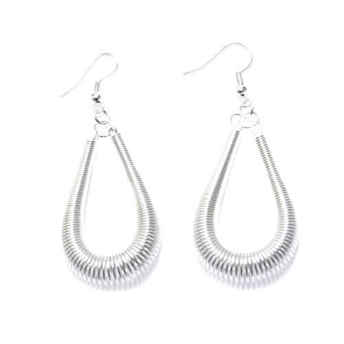 Droplet Wire Earring; 2pc, 60mm