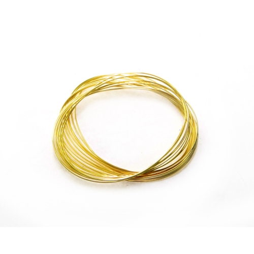 Ovaalne mälutraat, nn käevõru mõõt ø5 x 6,5 cm, u.23 ringi, Beadalon
