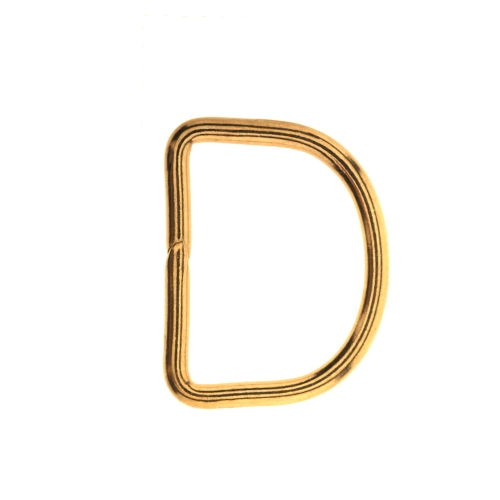 D-ring, half ring for tape/belt width 35 mm