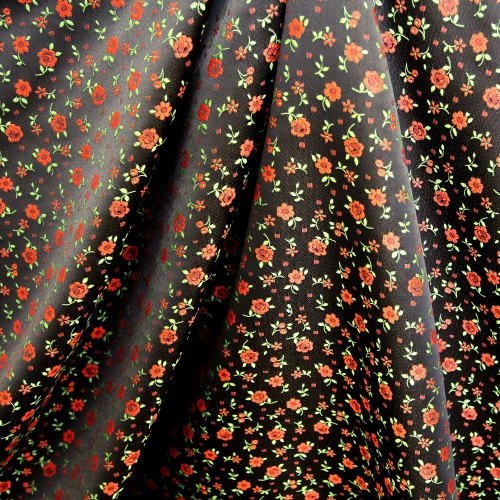 Sissekootud mustriga (jacquard) elegantne kunstsiidist kangas 617840