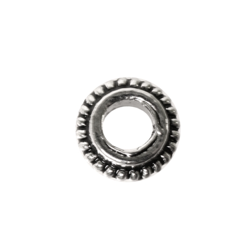 Lillekujuline vahedetail, metallrõngas, ø7 x 3 mm