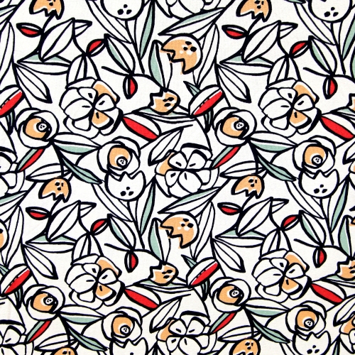 Lillemustriga, veniv viskooskangas, 152cm 702.760