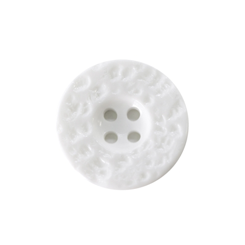 Krobelise mustriga plastiknööp, nelja auguga ø20 mm, suurus: 32L