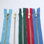 Metallist tõmblukkude pakkumiskomplekt 5tk./komplektis, pikkusega 15cm-16cm