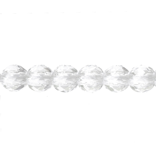 Ümar tahuline klaashelmes suure 4mm-auguga, Jablonex Tšehhi, 10mm